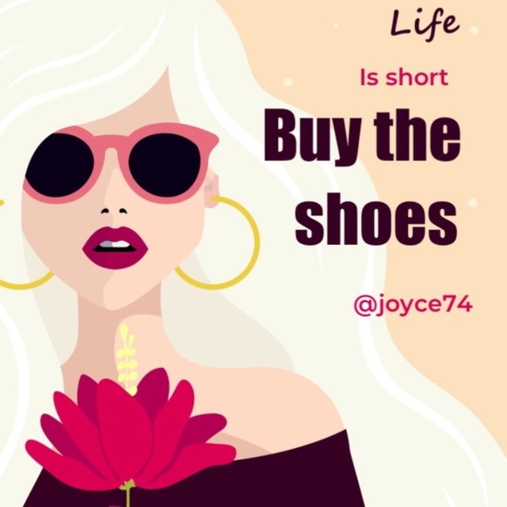 Life is Short, Buy the Shoes. ❤️
